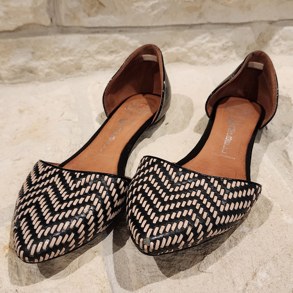 Jeffrey Cambell d'Orsay Ibiza Flats Size 8